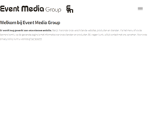 Tablet Screenshot of eventmedia.nl